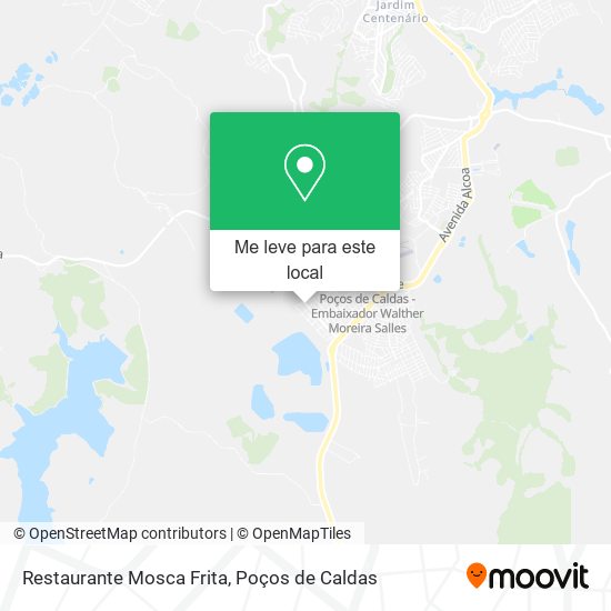 Restaurante Mosca Frita mapa