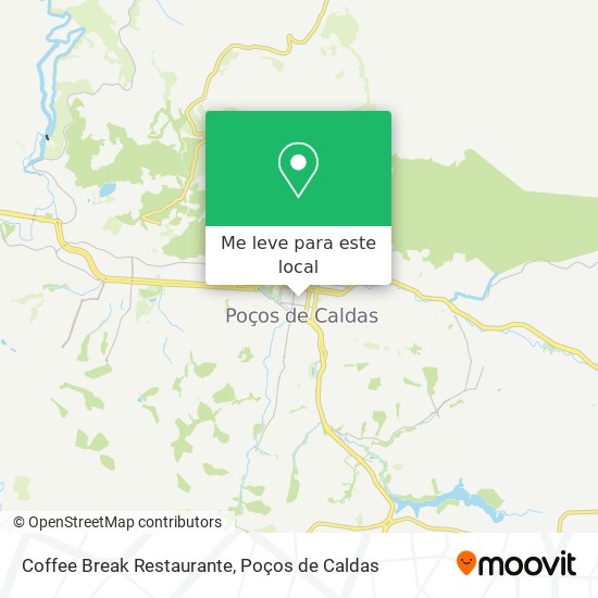 Coffee Break Restaurante mapa