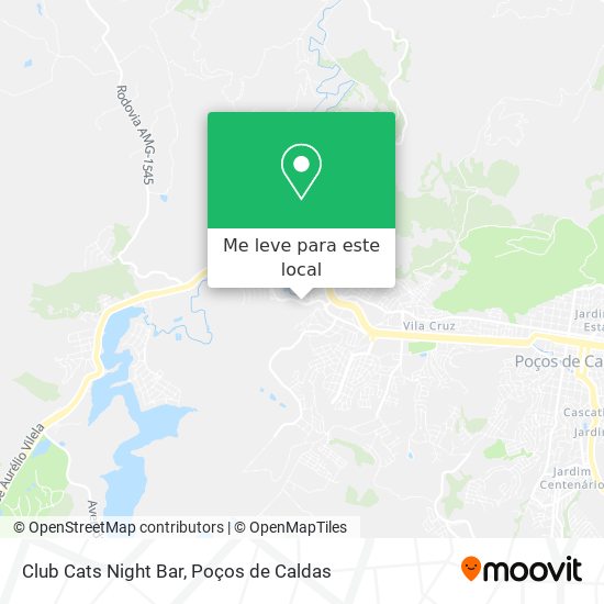 Club Cats Night Bar mapa