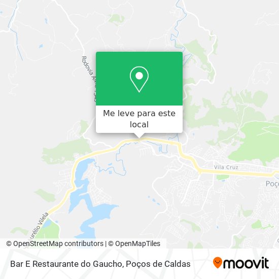 Bar E Restaurante do Gaucho mapa