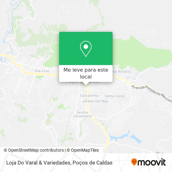 Loja Do Varal & Variedades mapa