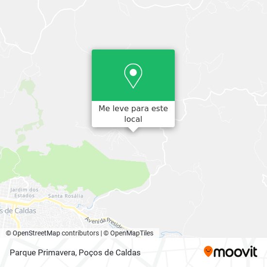 Parque Primavera mapa