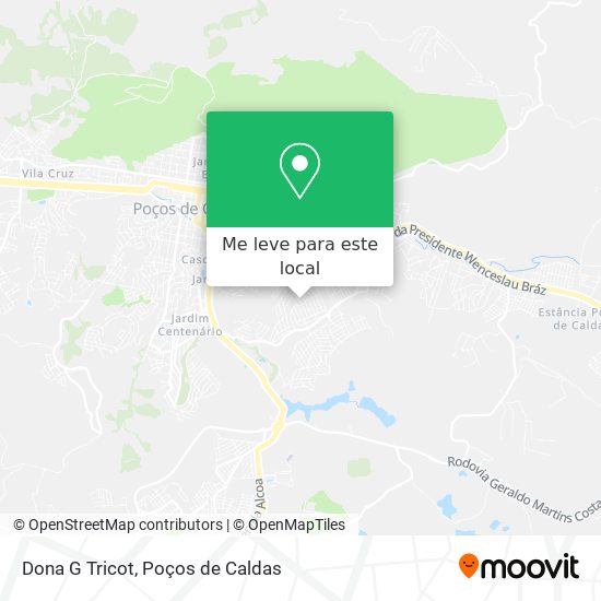 Dona G Tricot mapa