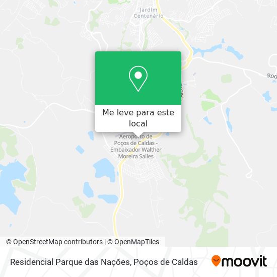 Residencial Parque das Nações mapa