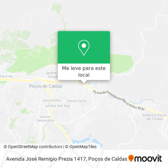 Avenida José Remígio Prezia 1417 mapa