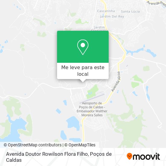 Avenida Doutor Rowilson Flora Filho mapa