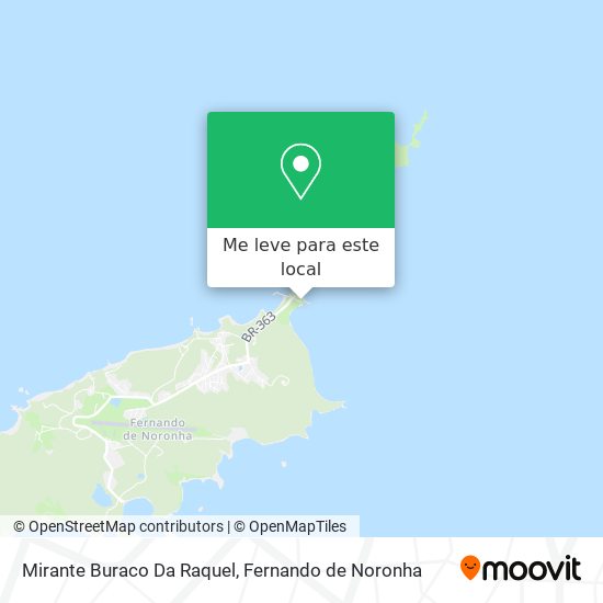 Mirante Buraco Da Raquel mapa