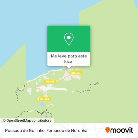 Pousada do Golfinho mapa