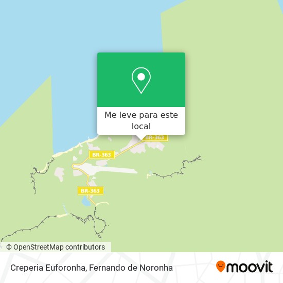 Creperia Euforonha mapa