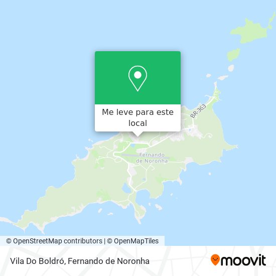 Vila Do Boldró mapa