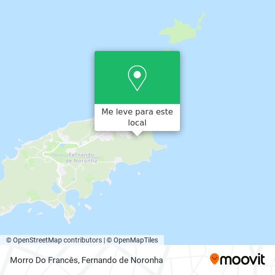 Morro Do Francês mapa