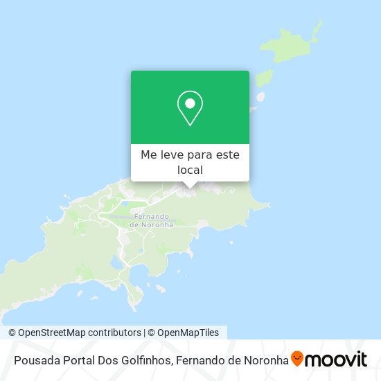 Pousada Portal Dos Golfinhos mapa
