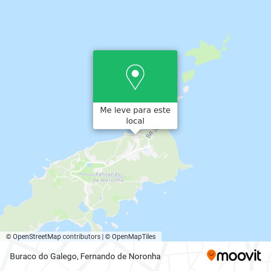 Buraco do Galego mapa