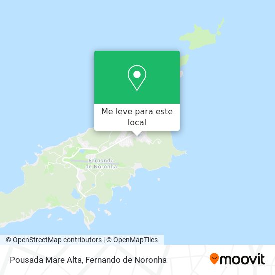 Pousada Mare Alta mapa