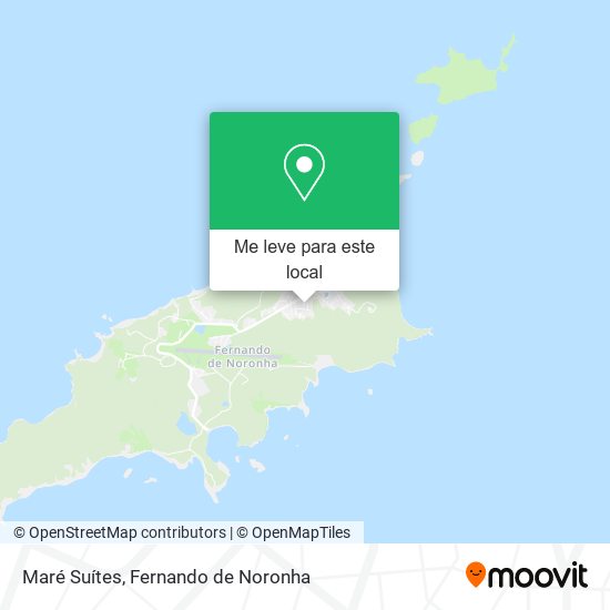 Maré Suítes mapa