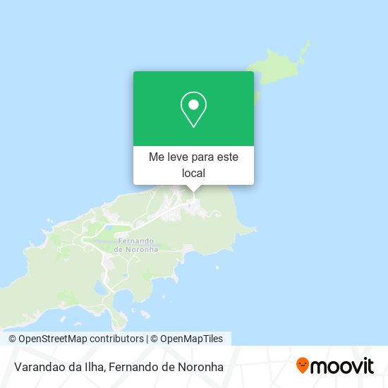 Varandao da Ilha mapa