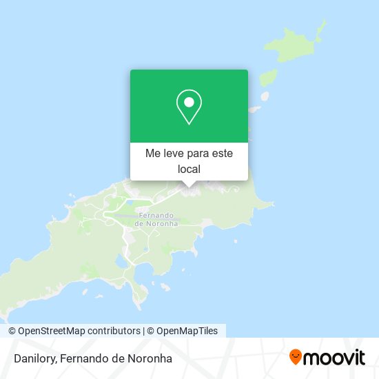 Danilory mapa