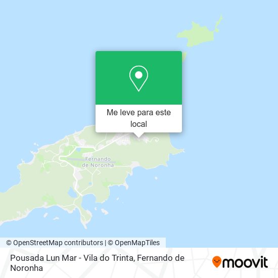 Pousada Lun Mar - Vila do Trinta mapa
