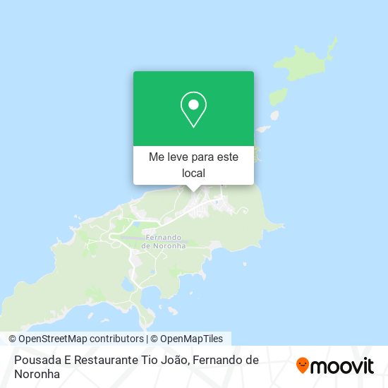 Pousada E Restaurante Tio João mapa