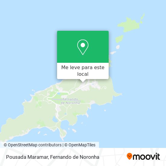 Pousada Maramar mapa