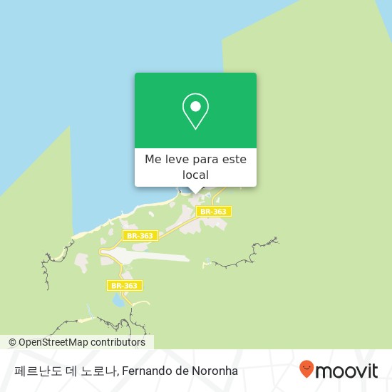 페르난도 데 노로나 mapa