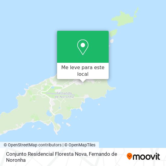 Conjunto Residencial Floresta Nova mapa