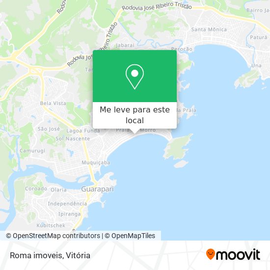 Roma imoveis mapa