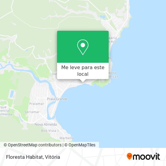 Floresta Habitat mapa