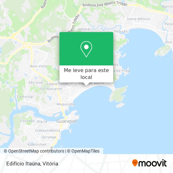 Edifício Itaúna mapa