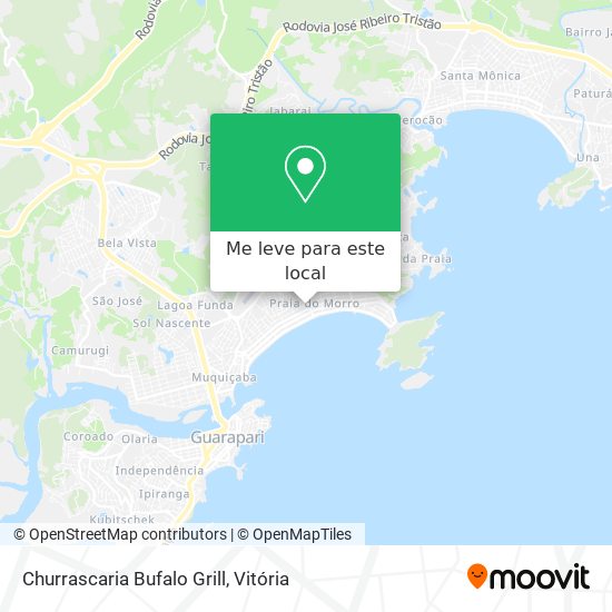 Churrascaria Bufalo Grill mapa