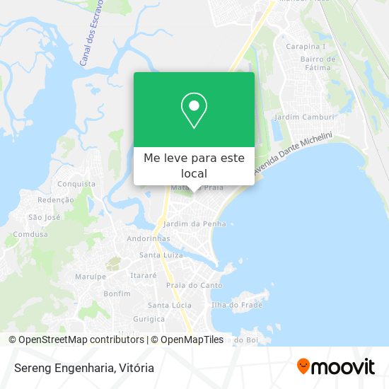 Sereng Engenharia mapa
