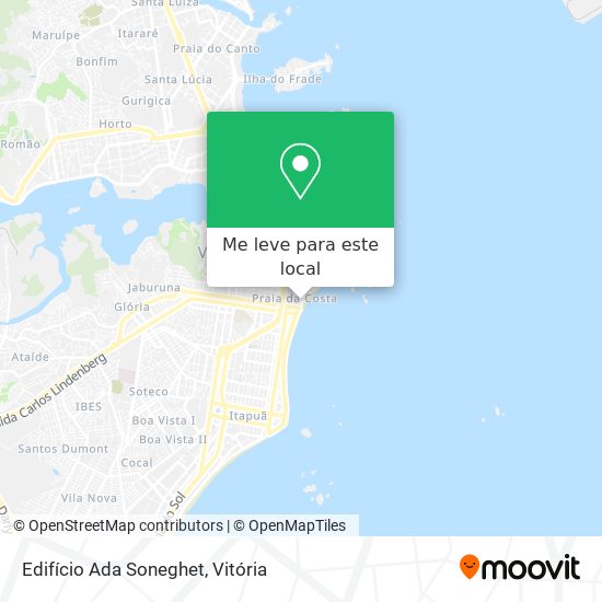 Edifício Ada Soneghet mapa