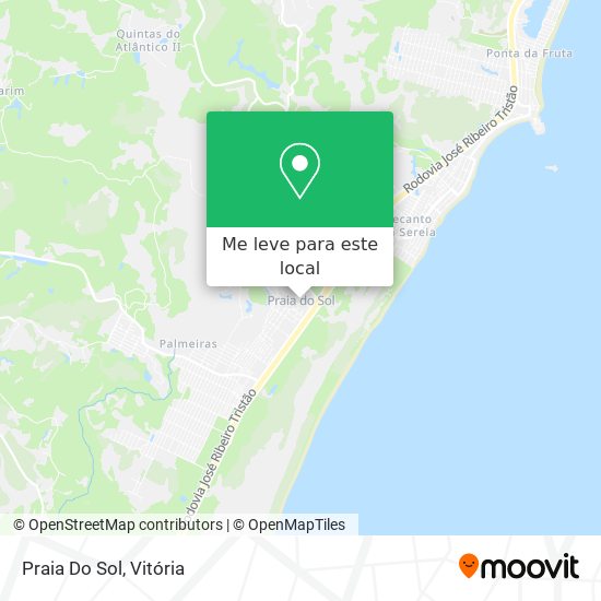 Praia Do Sol mapa