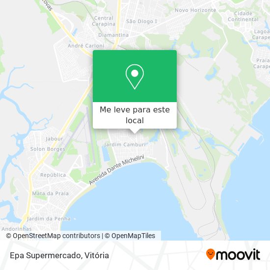 Epa Supermercado mapa