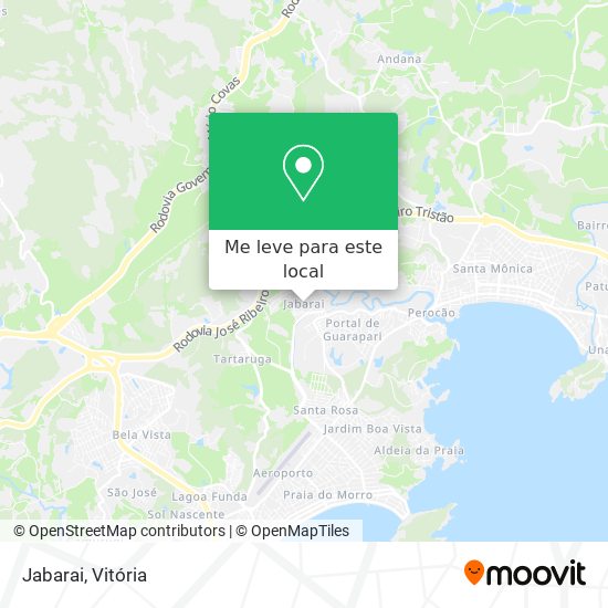 Jabarai mapa