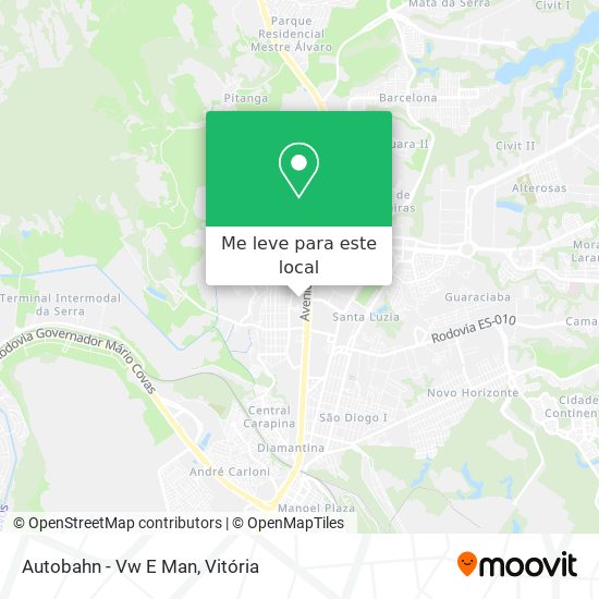 Autobahn - Vw E Man mapa