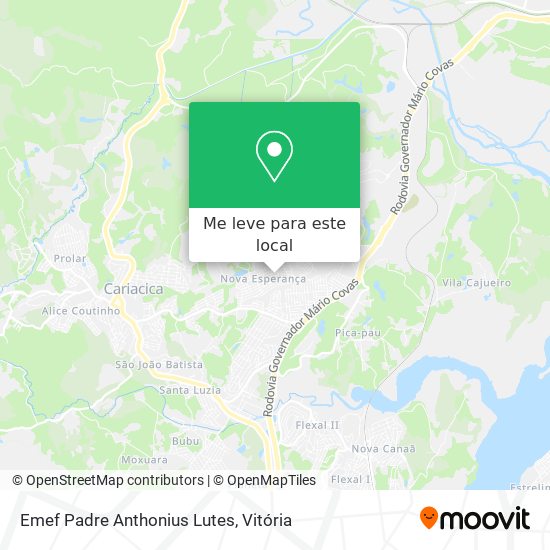 Emef Padre Anthonius Lutes mapa