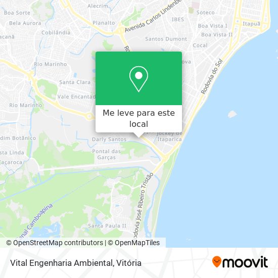 Vital Engenharia Ambiental mapa