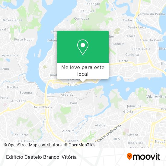 Edifício Castelo Branco mapa
