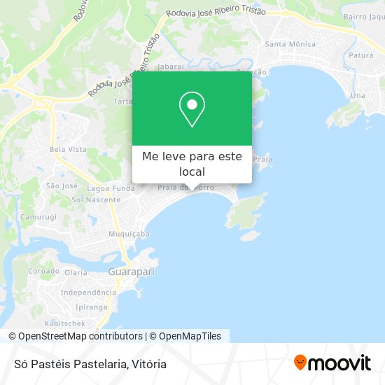 Só Pastéis Pastelaria mapa