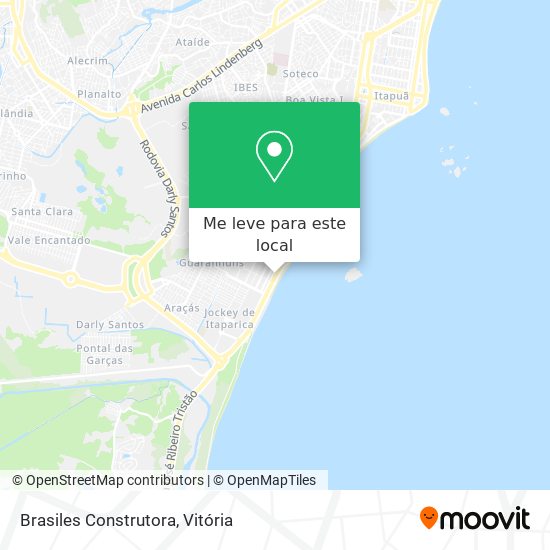 Brasiles Construtora mapa
