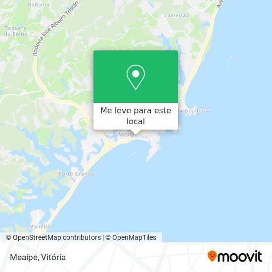 Meaípe mapa