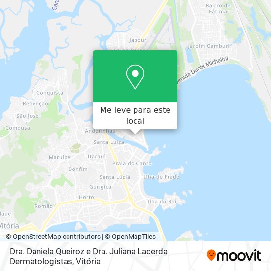 Dra. Daniela Queiroz e Dra. Juliana Lacerda Dermatologistas mapa