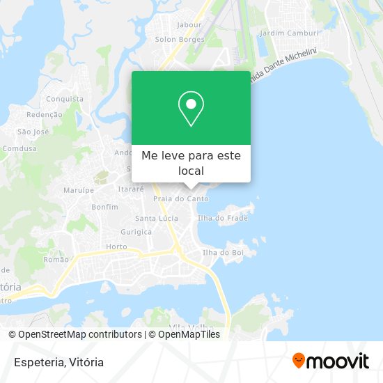 Espeteria mapa