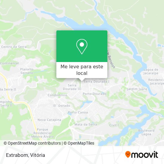 Extrabom mapa
