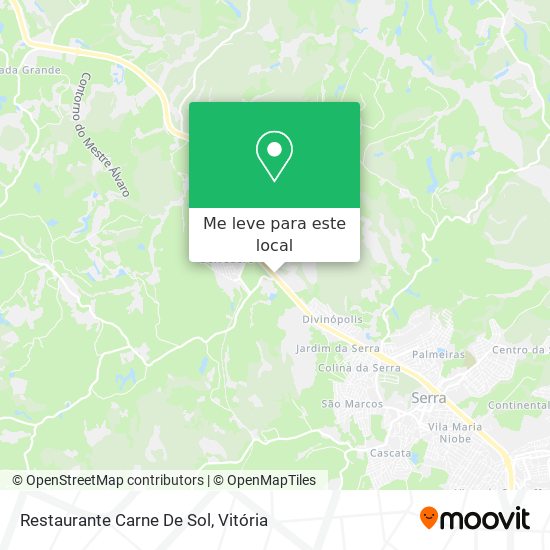 Restaurante Carne De Sol mapa