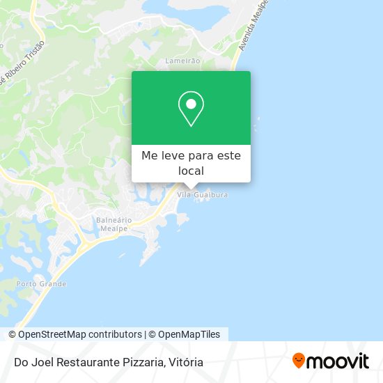Do Joel Restaurante Pizzaria mapa