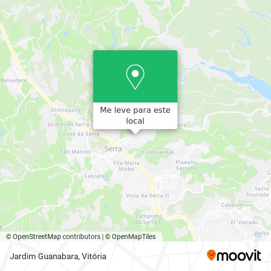 Jardim Guanabara mapa