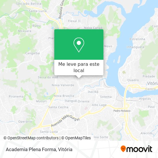 Academia Plena Forma mapa