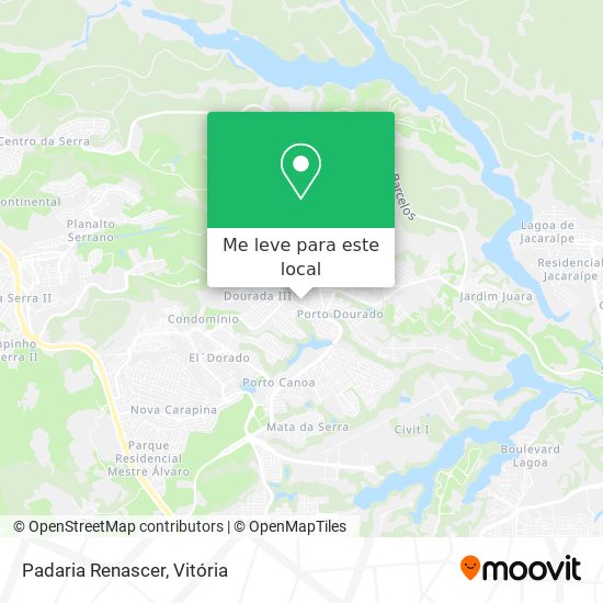 Padaria Renascer mapa